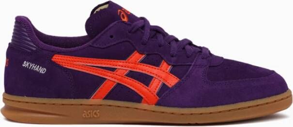 ASICS Sneakers van suède met geperforeerde neus Purple Heren