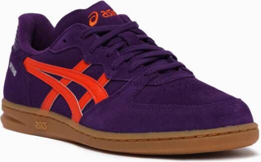 ASICS Sneakers van suède met geperforeerde neus Purple Heren