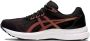 Asics gel-contend 8 hardloopschoenen zwart oranje heren - Thumbnail 5