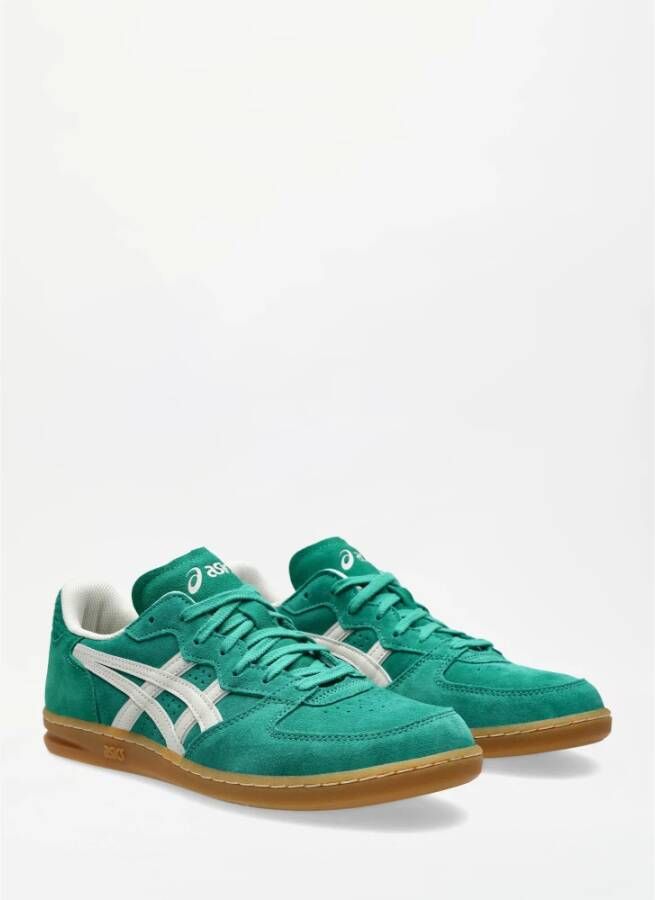 ASICS Suède sneakers met logoborduursel Green Heren