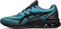 ASICS Heren Stoffen Sneakers Stijlvol en Comfortabel Blauw Heren - Thumbnail 5