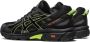 ASICS Venture 6 Zwart Limoen Heren Sneaker Black Heren - Thumbnail 3