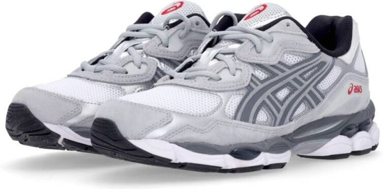 ASICS Wit Grijs Lage Sneaker Gel™ Technologie Gray Heren