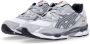 ASICS Wit Grijs Lage Sneaker Gel™ Technologie Gray Heren - Thumbnail 10