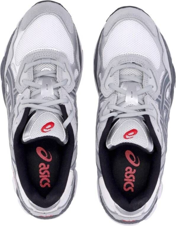 ASICS Wit Grijs Lage Sneaker Gel™ Technologie Gray Heren