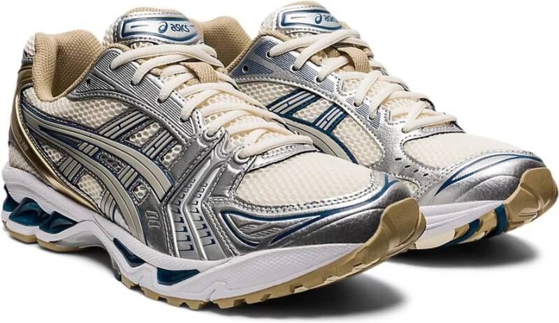 ASICS Witte platte schoenen Multicolor Dames