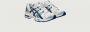 ASICS Witte Leren Sneakers met Yoke Design White - Thumbnail 25