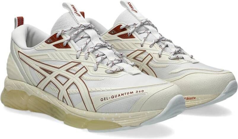 ASICS Witte platte schoenen White Heren