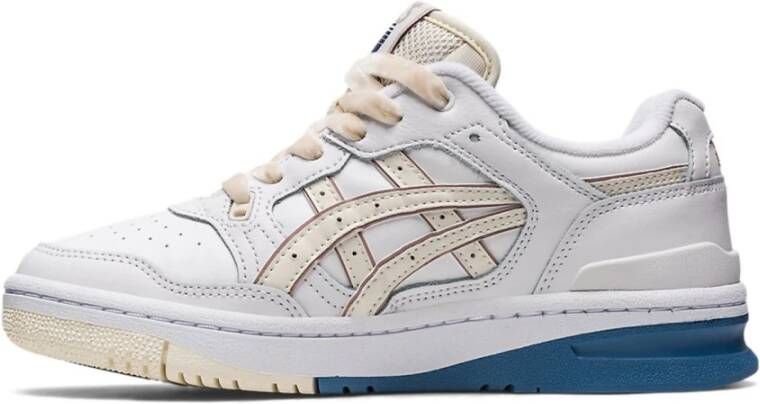 ASICS Witte Sneakers Ex89 Geborduurd Logo White Dames