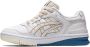 ASICS Witte Sneakers Ex89 Geborduurd Logo White Dames - Thumbnail 6