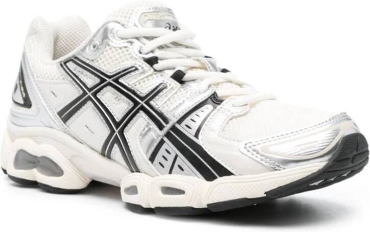 ASICS Witte Sneakers Gel-Nimbus 9 Cream Black White Heren