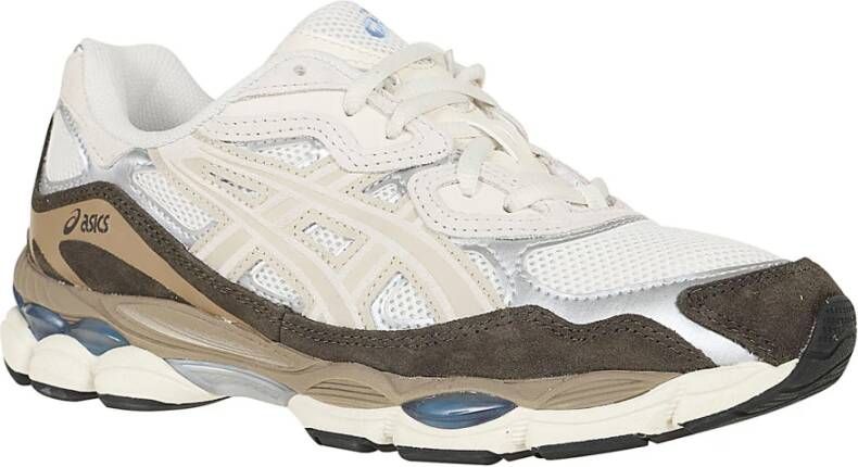 ASICS Witte Sneakers Klassieke Stijl Beige Heren