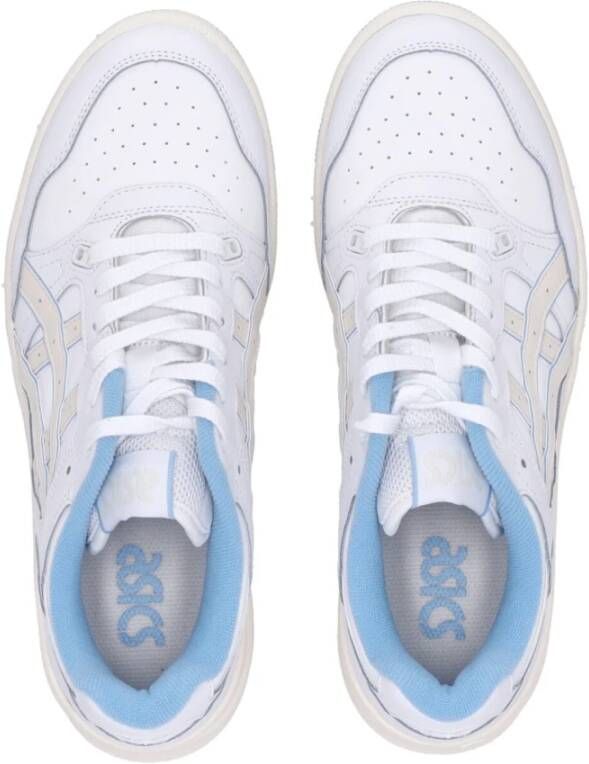 ASICS Witte Crème Lage Top Sneakers Ex89 White Heren