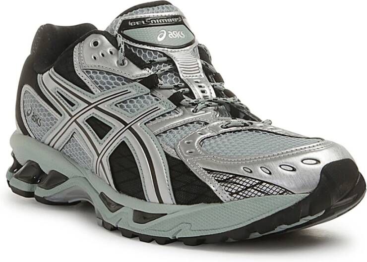 ASICS Zilver Groen Zwart Wit Sneakers Gray Heren