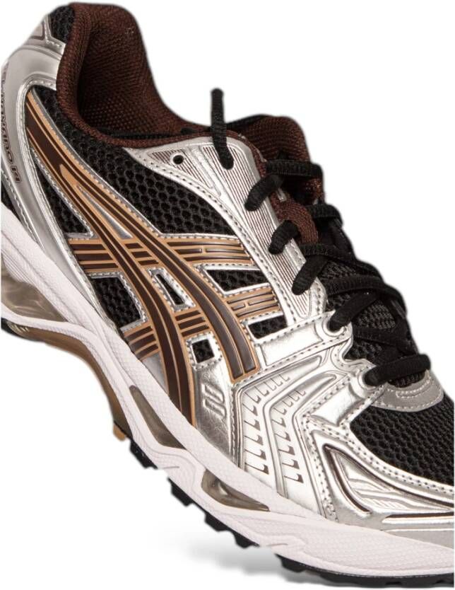 ASICS Zwarte Koffie Sneakers Gel Kayano 14 Multicolor Heren