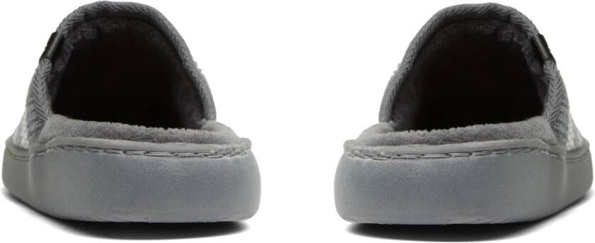 Aspact Check Grey Pantoffels Trendy Design Gray Heren