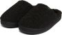 Aspact Teddy Black Pantoffels Trendy Design Black Heren - Thumbnail 2