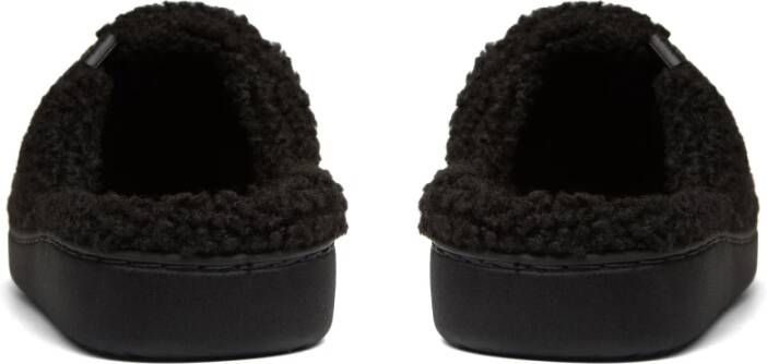 Aspact Teddy Black Pantoffels Trendy Design Black Heren