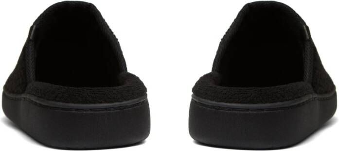 Aspact Zwarte Gebreide Pantoffels Trendy Ontwerp Black Heren