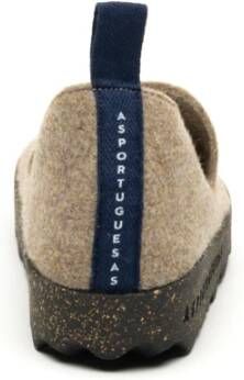 Asportuguesas Beige Sneakers City Felt Beige Dames