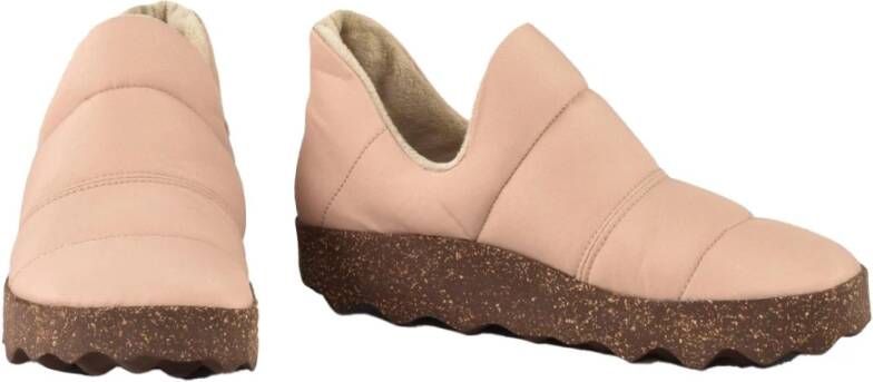 Asportuguesas Nylon Rubberen Zoolschoenen Beige Dames