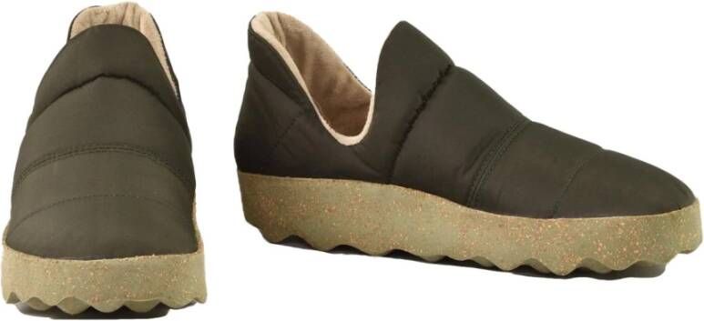 Asportuguesas Nylon Rubberen Zoolschoenen Green Dames