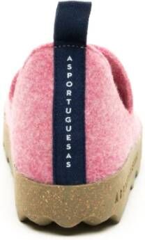 Asportuguesas Roze Sneakers City Felt Pink Dames