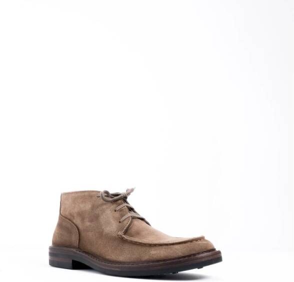 Astorflex Suede Moccasin Boot Beige Heren