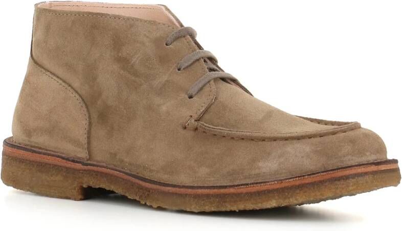 Astorflex Taupe Suède Chukka Laarzen Ambachtelijk Ideal Beige Heren