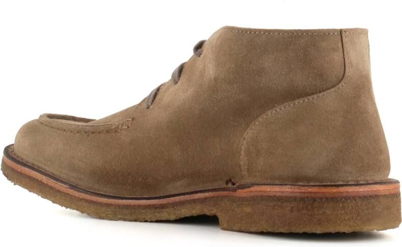 Astorflex Taupe Suède Chukka Laarzen Ambachtelijk Ideal Beige Heren