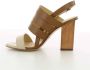 Atelier Content Cognac Winona Damesschoenen Multicolor Dames - Thumbnail 4