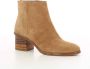 Atelier Content Dames Cognac Leren Schoenen Saar Brown Dames - Thumbnail 2