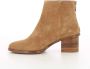 Atelier Content Dames Cognac Leren Schoenen Saar Brown Dames - Thumbnail 4