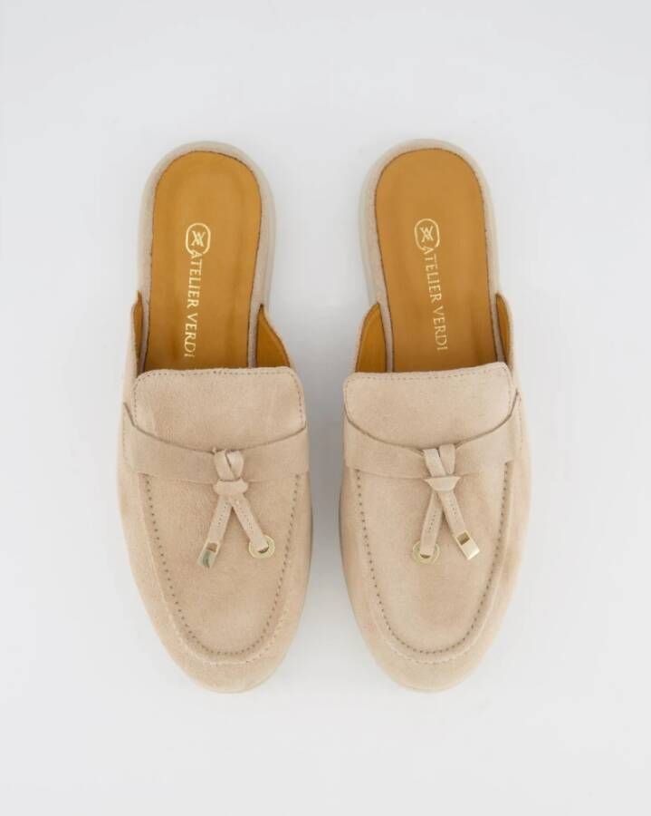 Atelier Verdi Julia Slip On Schoenen Beige Dames