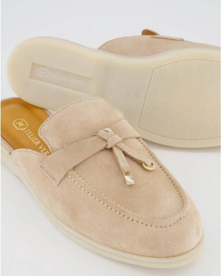 Atelier Verdi Julia Slip On Schoenen Beige Dames