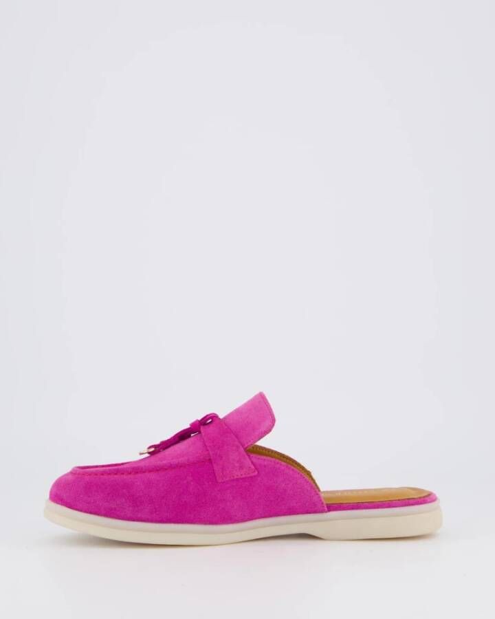 Atelier Verdi Julia Slip On Schoenen in Fuxia Pink Dames