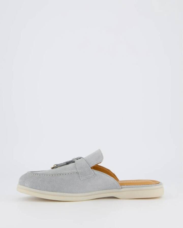 Atelier Verdi Julia Slip On Smoke Schoenen Blue Dames