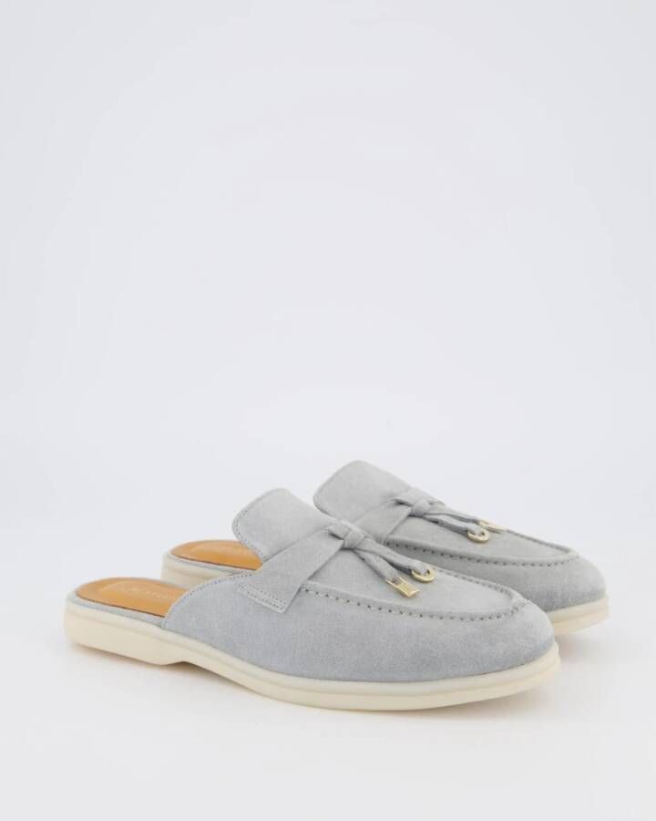 Atelier Verdi Julia Slip On Smoke Schoenen Blue Dames