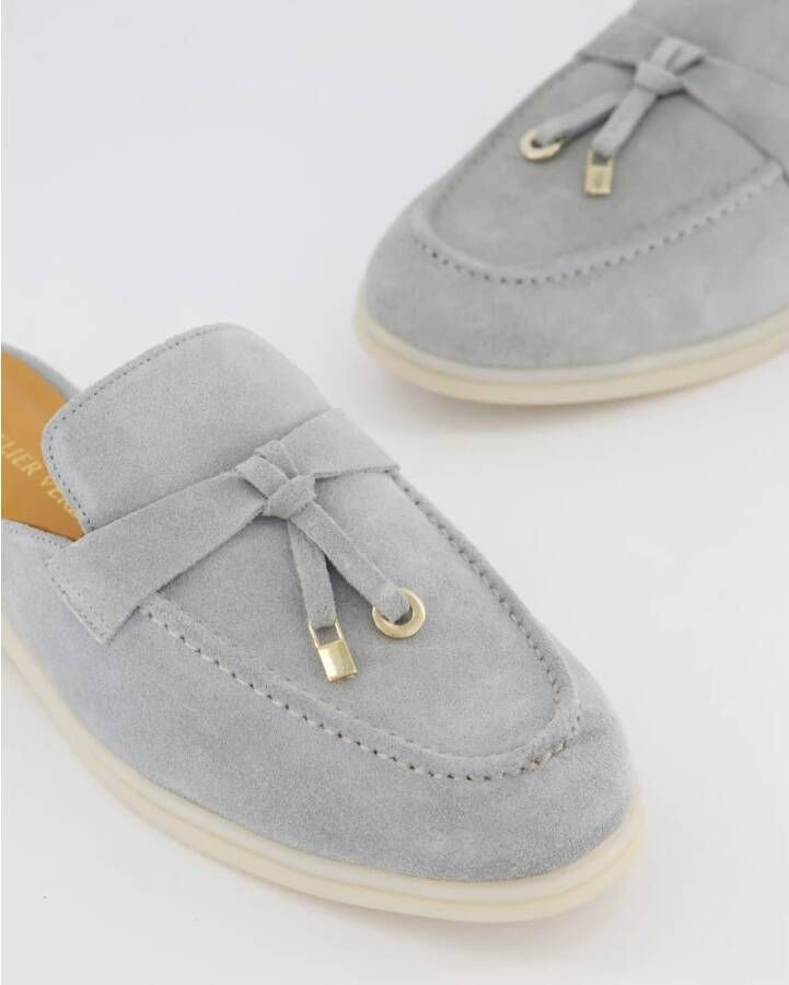 Atelier Verdi Julia Slip On Smoke Schoenen Blue Dames