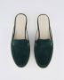 Atelier Verdi Laura Slip On Sandal in Pine Green Dames - Thumbnail 4