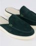 Atelier Verdi Laura Slip On Sandal in Pine Green Dames - Thumbnail 6