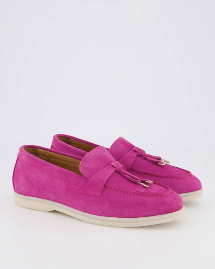 Atelier Verdi Nina Loafer in Fuxia Pink Dames