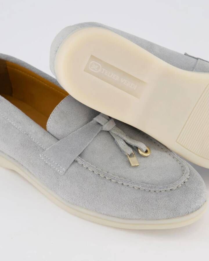 Atelier Verdi Nina Loafer Smoke Damesschoenen Blue Dames