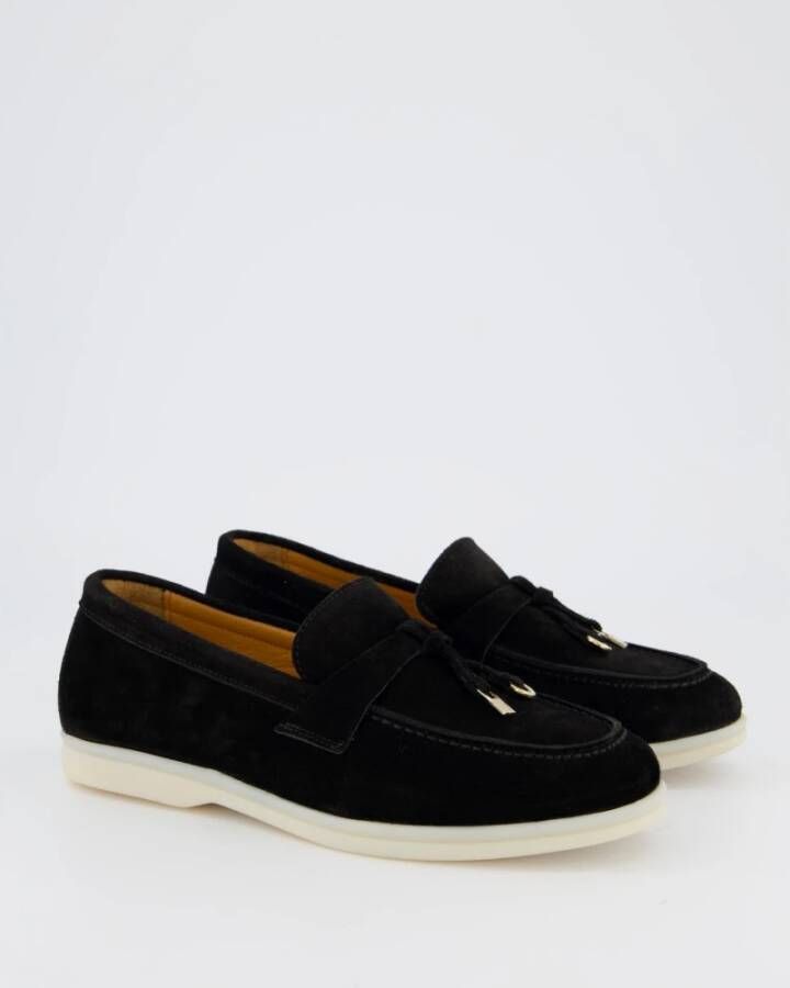 Atelier Verdi Zwarte Loafer Schoenen voor Dames Black Dames