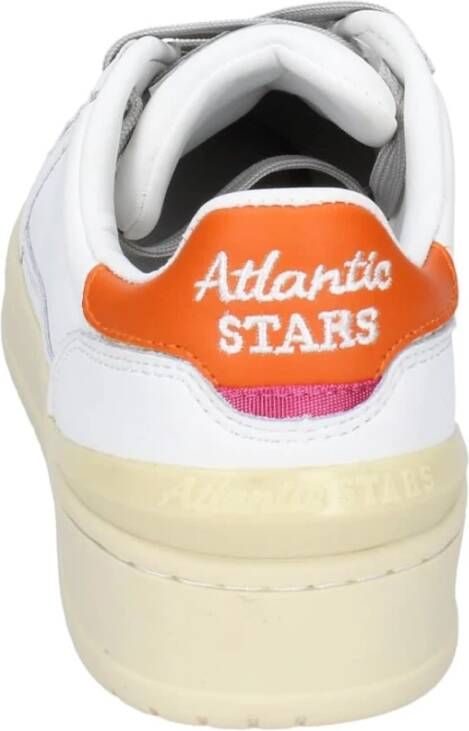 atlantic stars Leren Heren Sneakers White Heren