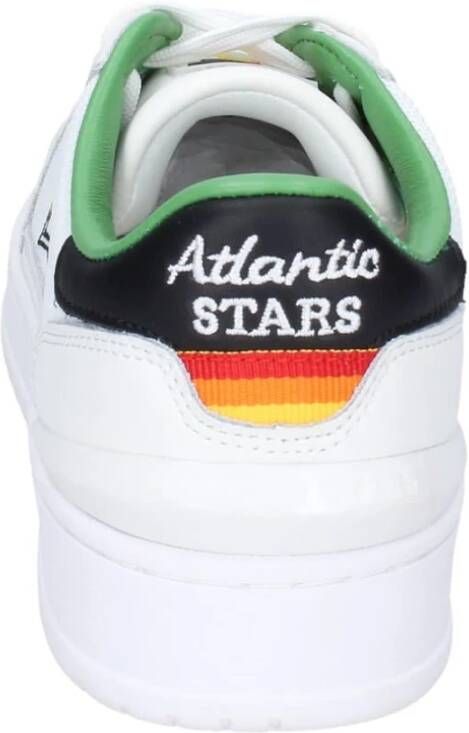 atlantic stars Leren Heren Sneakers White Heren