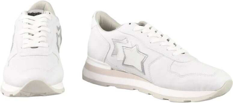 atlantic stars Sneaker Schoenen van Polyurethaan Materiaal White Dames