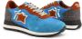 Atlantic stars Stof Suède Sneakers Rubberen Zool Mannen Multicolor Heren - Thumbnail 2