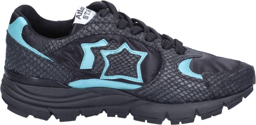 atlantic stars Textiel Sneakers voor Vrouwen Black Dames