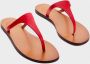 ATP Atelier Perzik Leren Sandalen Red Dames - Thumbnail 2